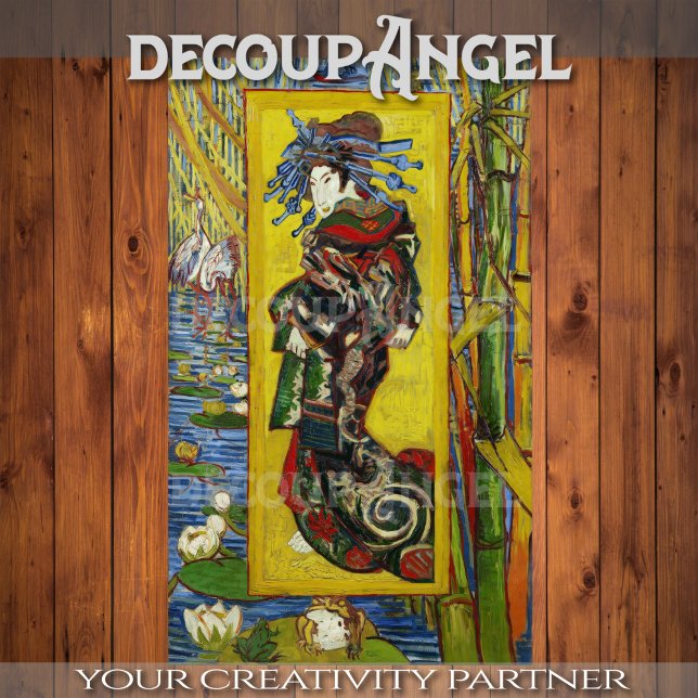 Papier Mousseline Van Gogh - Avec l'aimable autorisation de Decoupag (Créateur téléchargé)