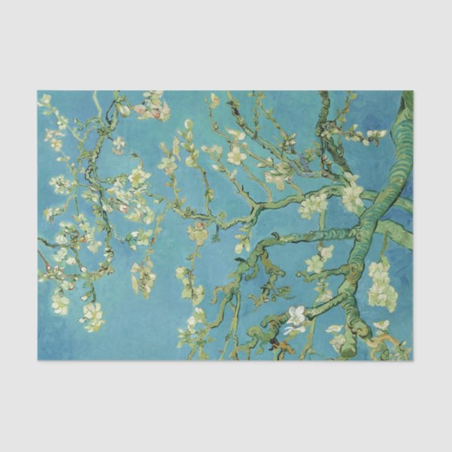 Papier Mousseline Van Gogh | Fleur d'amande | 1890 (Recto)