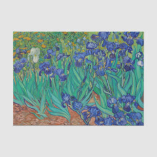 Papier Mousseline Van Gogh Irises Floral Peinture