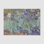 Papier Mousseline Van Gogh Irises Peinture impressionniste<br><div class="desc">Vincent Van Gogh Irises à Saint Remy - Irises de Vincent Van Gogh est une magnifique peinture impressionniste réalisée par l'un des maîtres impressionnistes de tous les temps. Le jardin de l'iris tourbillonne de couleur et d'émotion, les iris violets jaillissant de leurs tiges et feuilles bleus et verts. Il y...</div>