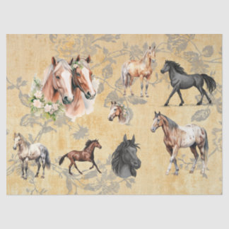 Papier Mousseline Variété de découpage du cheval