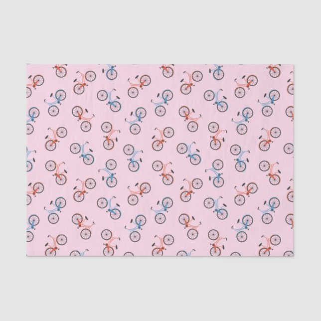 Papier Mousseline Vélos (Recto)