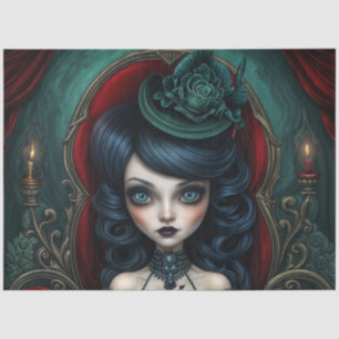 Papier Mousseline Vendeur Green et Red Stoic Fortune