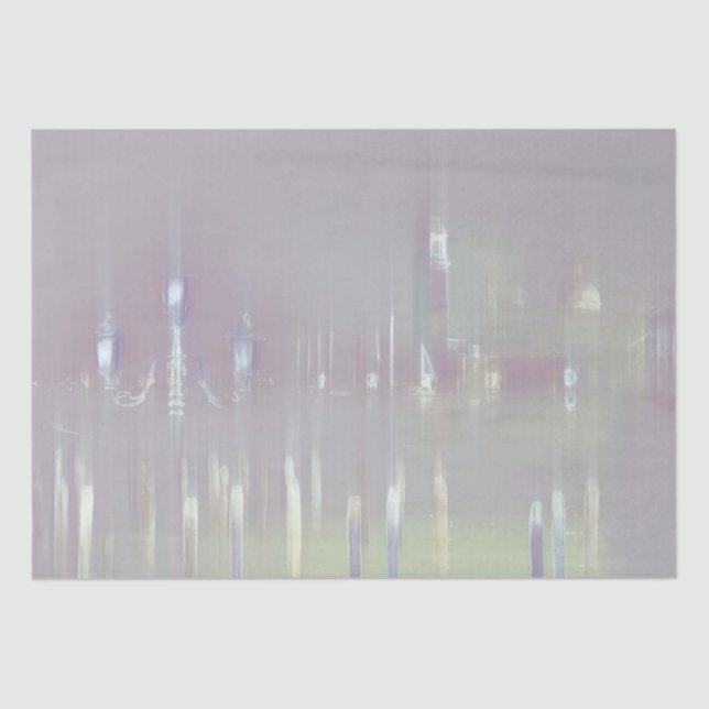 Papier Mousseline Venise rêvée Italie (Recto)