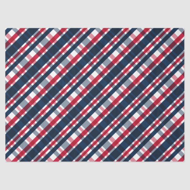 Papier Mousseline Ventilateur de sports Washington bleu blanc rouge  (Recto)