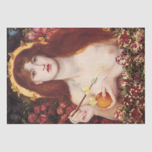 Papier Mousseline Vénus Verticordia (par Dante Gabriel Rossetti) (Recto)