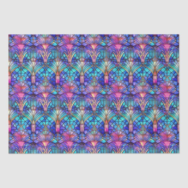 Papier Mousseline Verre de sirène (Recto)