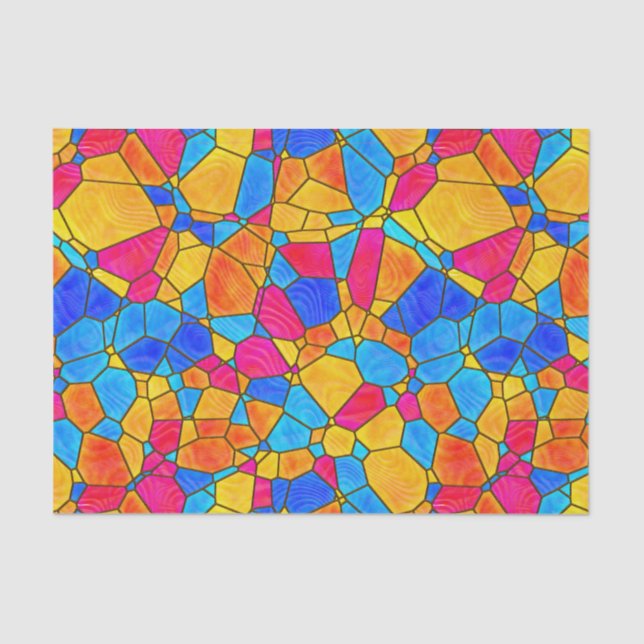 Papier Mousseline Verre tendu 2 (Recto)