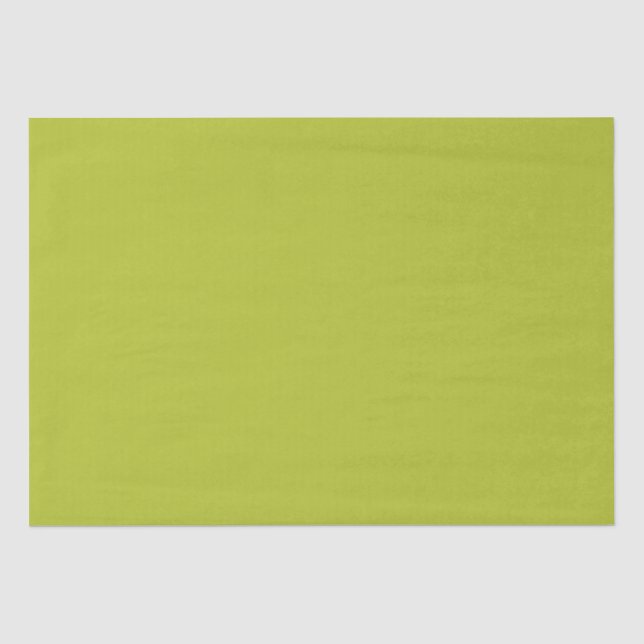 Papier Mousseline Vert citron vert clair de couleur solide (Recto)