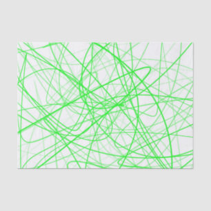 Papier Mousseline Vert gigogne