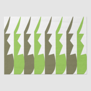 Papier Mousseline Vert gris Abstrait moderne
