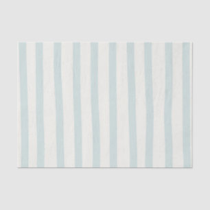 Papier Mousseline Vert menthe et rayures aquarelles crème ivoire mod