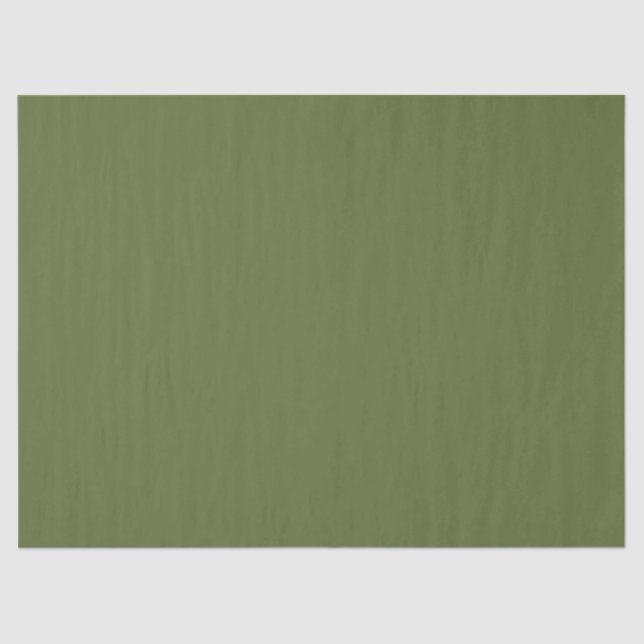 Papier Mousseline Vert olive foncé (Recto)
