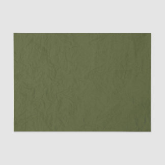 Papier Mousseline Vert rustique de Noël