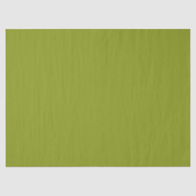 Papier Mousseline Vert tendance (couleur unie) (Recto)