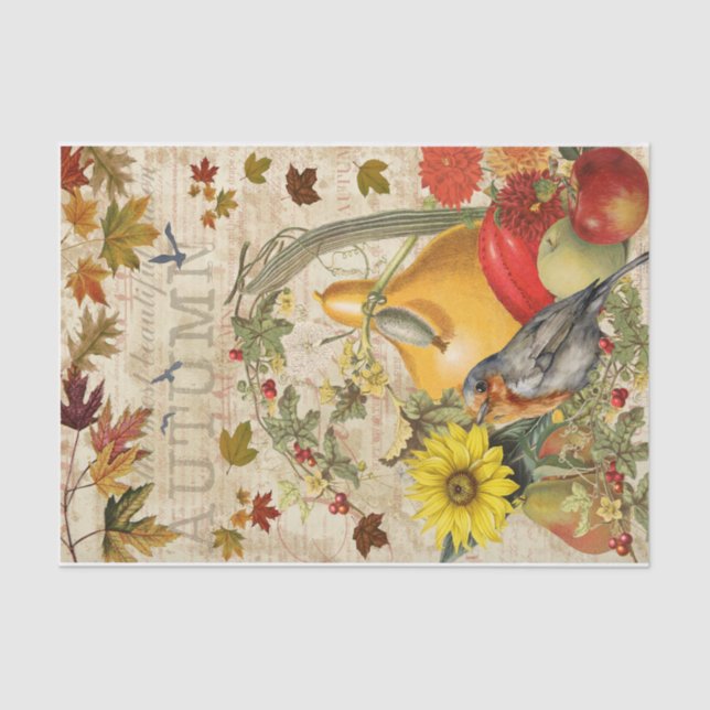 Papier Mousseline Vibes d'octobre (Recto)