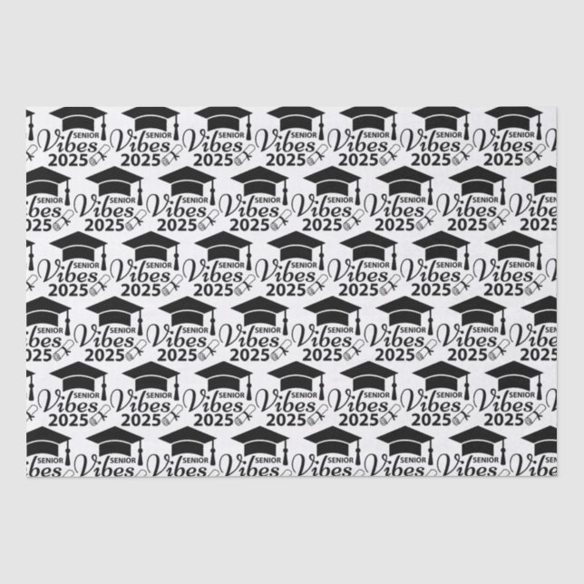 Papier Mousseline Vibrations de finissants 2025 (Recto)