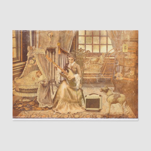 Papier Mousseline Victorian Lullaby (Recto)