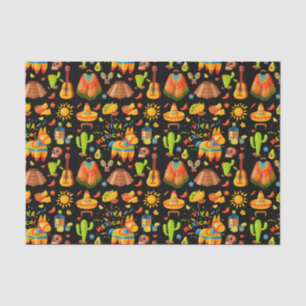 Papier Mousseline Vie mexicaine