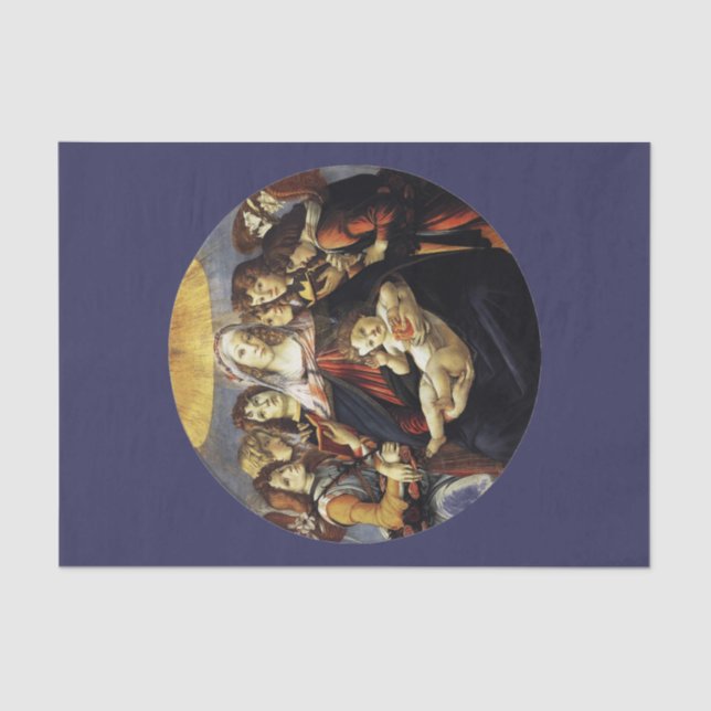 Papier Mousseline Vierge de la grenade (Recto)