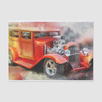 Papier Mousseline Vieux déo de voiture Vintage classique