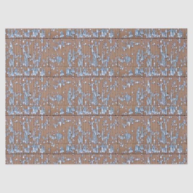 Papier Mousseline Vieux métal ondulé (Recto)