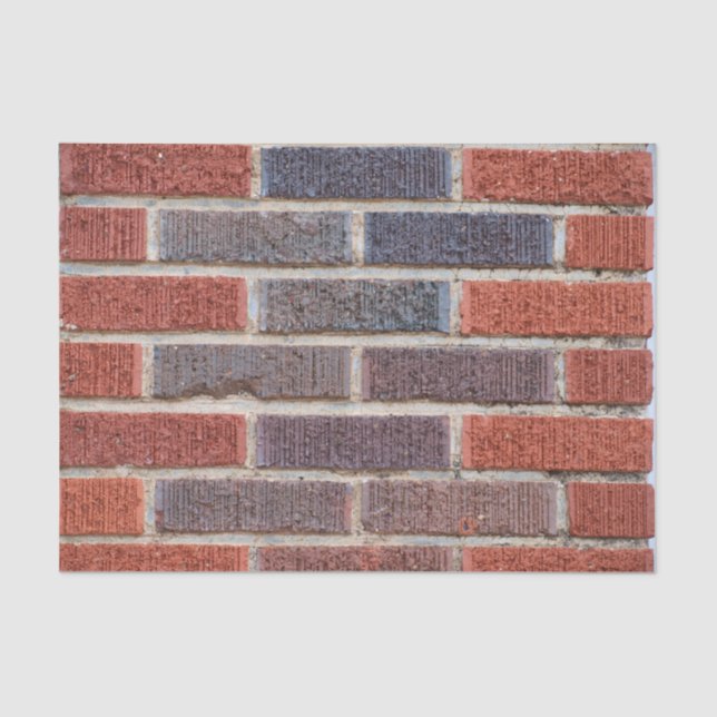 Papier Mousseline Vieux mur de briques (Recto)