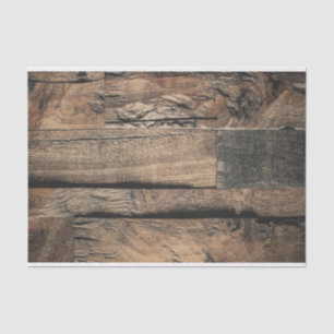 Papier Mousseline Vieux panneau en bois rustique marron pour mariage