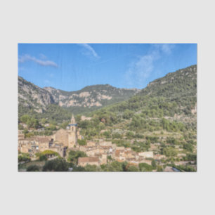 Papier Mousseline Vieux village de Valldemossa - Majorque, Espagne