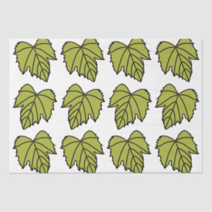 Papier Mousseline Vigne verte Vigne Feuille