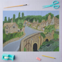 Village anglais des Cotswolds