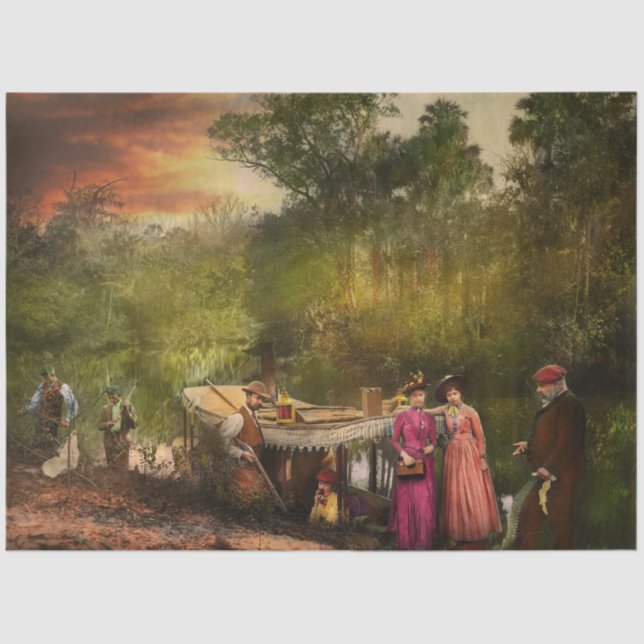 Papier Mousseline Ville - Comté de Volusia FL - Loin d'être impressi (Recto)