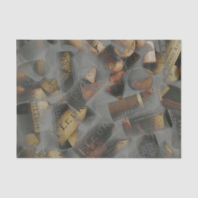 Papier Mousseline Vin Cork Deluxe (Recto)