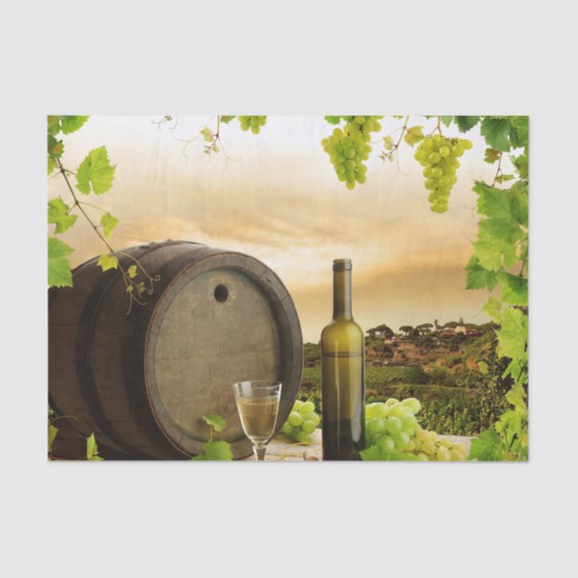 Papier Mousseline Vin fin (Recto)