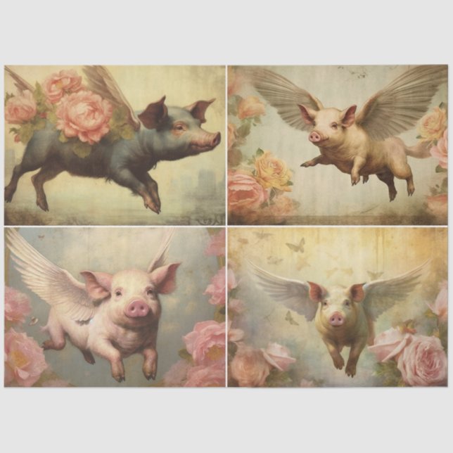 Papier Mousseline Vin volant (Recto)