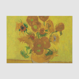 Papier Mousseline Vincent Van Gogh 15 Tournesols Peinture