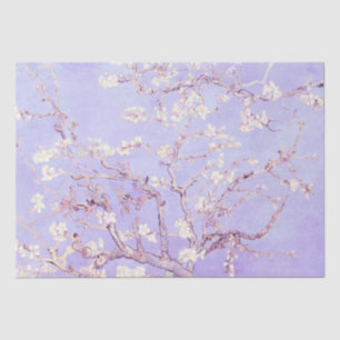 Papier Mousseline Vincent Van Gogh Almond Blossoms : Lavande
