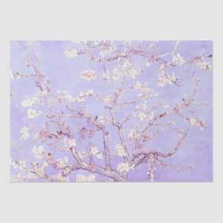 Papier Mousseline Vincent Van Gogh Almond Blossoms : Lavande