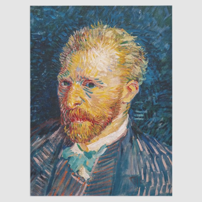 Papier Mousseline Vincent Van Gogh - Autoportrait (Créateur téléchargé)