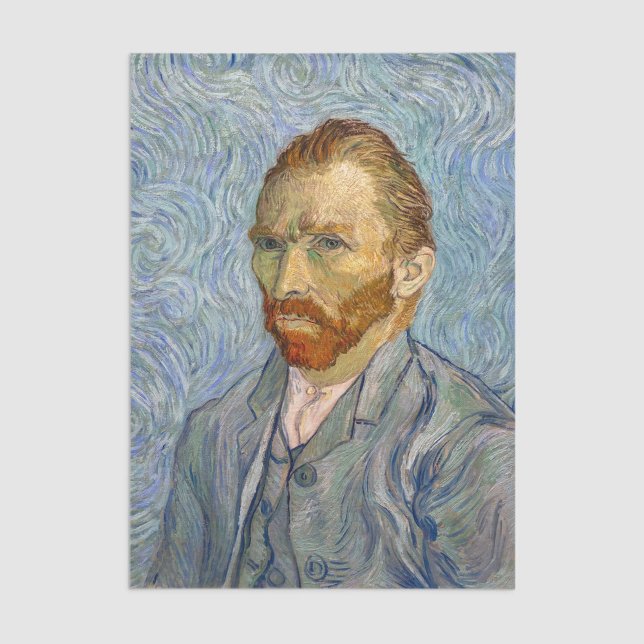 Papier Mousseline Vincent Van Gogh - Autoportrait (Créateur téléchargé)