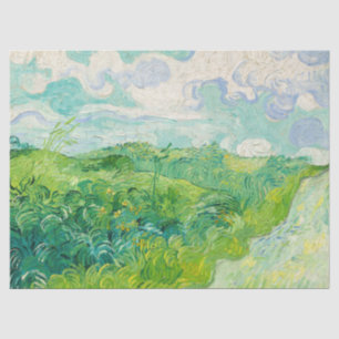 Papier Mousseline Vincent van Gogh - Green Wheat Field, Auvers