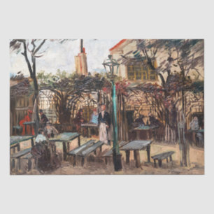 Papier Mousseline Vincent Van Gogh - La Guinguette sur Montmartre