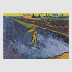 Papier Mousseline Vincent van Gogh - Le Semeur : Banlieue d'Arles