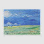 Papier Mousseline Vincent van Gogh - Les champs de roues sous Thunde<br><div class="desc">Champs de roues sous Thundernuds - Vincent van Gogh,  1890</div>