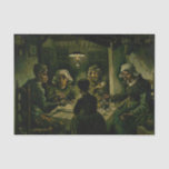 Papier Mousseline Vincent van Gogh - Les mangeurs de pommes de terre<br><div class="desc">Les mangeurs de pommes de terre - Vincent van Gogh,  1885</div>