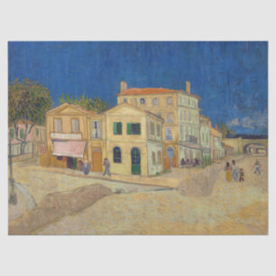 Papier Mousseline Vincent van Gogh - Maison Jaune / Rue