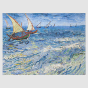 Papier Mousseline Vincent van Gogh - Marine près de Saintes-Maries