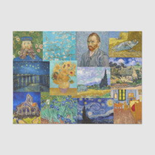 Papier Mousseline Vincent Van Gogh - Masterpieces Patchwork