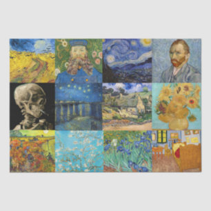 Papier Mousseline Vincent Van Gogh - Masterpieces Patchwork