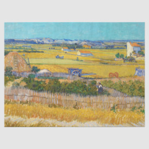 Papier Mousseline Vincent van Gogh - Moisson à La Crau